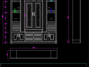 精选古典精品酒柜CAD图平面设计图下载指南与全屋定制图纸大全